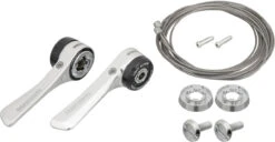 Shimano Schalthebel V+h Set SL-R400 2-/3-/8-fach Für Aluminiumrahmen 9 Shimano Schalthebel V+h Set SL-R400 2-/3-/8-fach Für Aluminiumrahmen -Shimano 254423