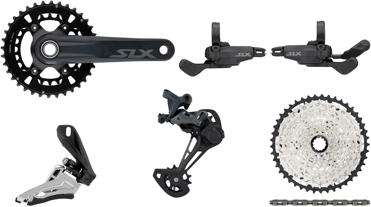 Shimano SLX M7100 Gruppe 2x12 26-36 3 Shimano SLX M7100 Gruppe 2x12 26-36