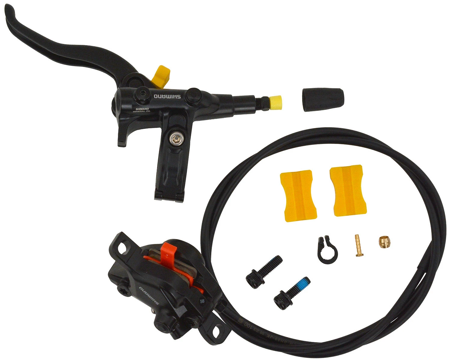 Shimano DEORE BL-M4100/BR-MT410 Scheibenbremsen-Set 4 Shimano DEORE BL-M4100/BR-MT410 Scheibenbremsen-Set – Bild 2