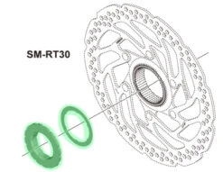 Shimano SM-RT30 Verschlussring -Shimano Shimano SM RT30 Verschlussring Y8JX98020 c
