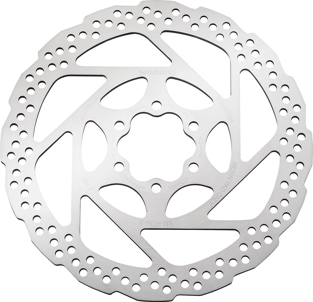 Shimano SM-RT56 6-Loch Bremsscheibe 4 Shimano SM-RT56 6-Loch Bremsscheibe – Bild 2